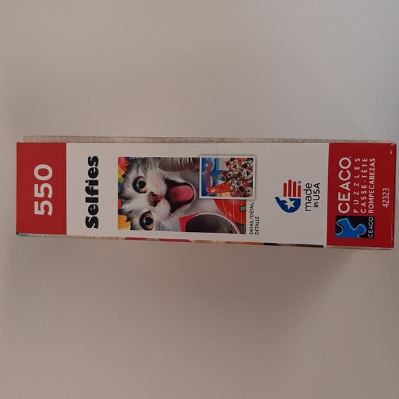 Cat "Selfies" 550 piece puzzle - Picture 5 of 5